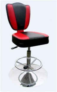 Metal swivel chair for roulette