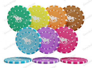 Roulette chips "HORSE"