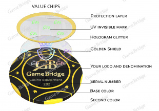 Value chips "Diamond"